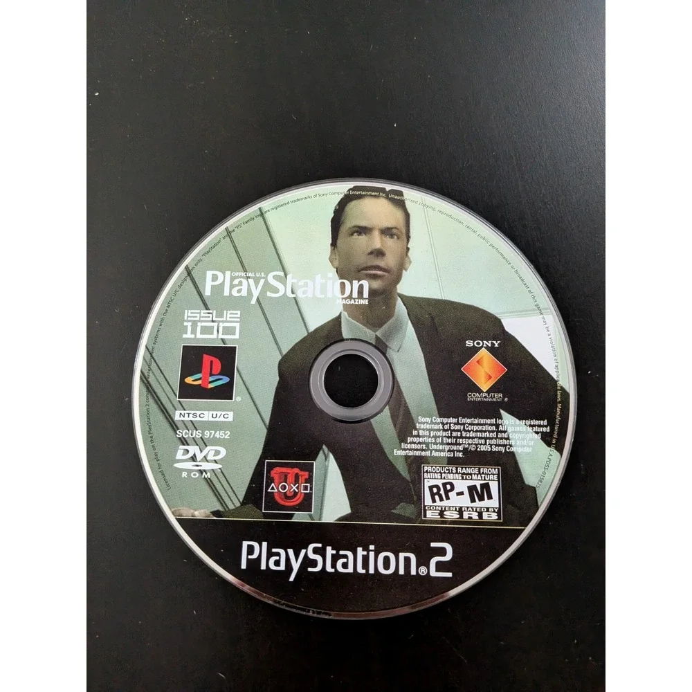 Sony Playstation 2 PS2 PS‎ Magazine Issue 100 Game Disc Only